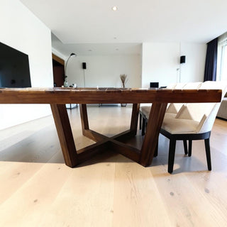Mesa de Comedor Luxury 12P 2.70M Parota