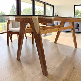 Mesa de Comedor Marruecos 8P 2.20M Parota