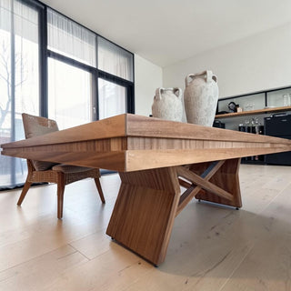 Mesa de Comedor Merida 12P 2.80M Chapa Parota