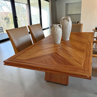 Mesa de Comedor Merida 12P 2.80M Chapa Parota
