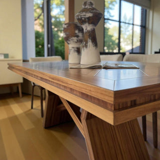 Mesa de Comedor Merida 8P Chapa Parota