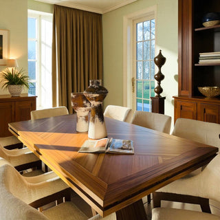 Mesa de Comedor Merida 8P Chapa Parota