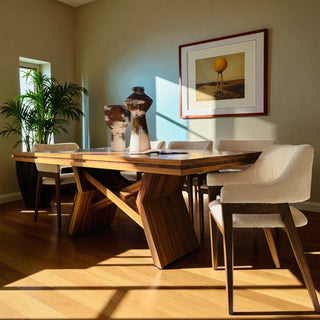 Mesa de Comedor Merida 8P Chapa Parota