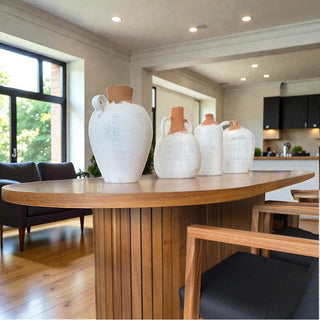 Mesa de Comedor Oval 8P