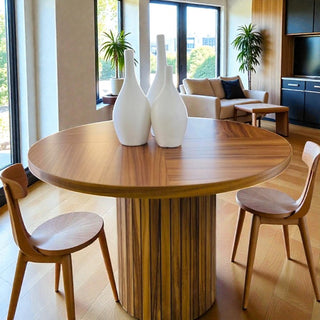 Mesa de Comedor Soumaya 4P 1.20M Chapa Parota