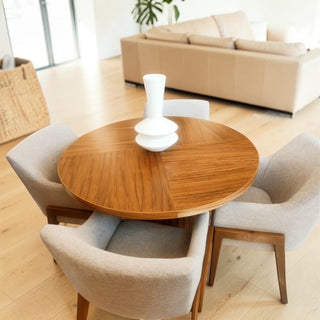 Mesa de Comedor Soumaya 4P 1.20M Chapa Parota