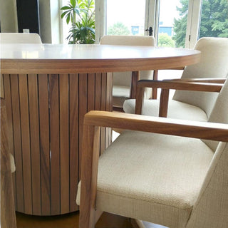 Mesa de Comedor Soumaya 6P 1.60M Chapa Parota