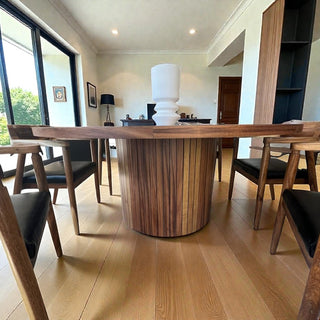 Mesa de Comedor Soumaya 8P Chapa Parota