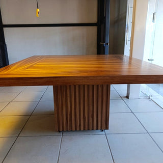 Mesa de Comedor Tulum 8P 1.55M Chapa Parota