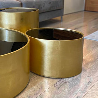 Mesa Lateral Monet Chica Oro