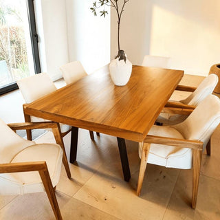 Mesa de Comedor Bari 6P 1.80M Parota