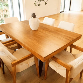 Mesa de Comedor Bari 6P 1.80M Parota
