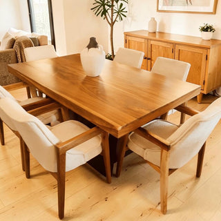 Mesa de Comedor Bari 6P 1.80M Parota