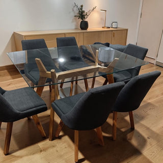Mesa de Comedor Boho 6P
