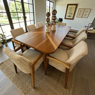 Mesa de Comedor Cordoba 8P Chapa Parota