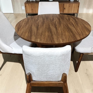 Mesa de Comedor Glam 4P 1.20M Chapa Parota