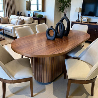 Mesa de Comedor Oval 6P