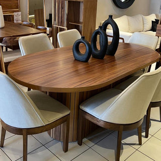 Mesa de Comedor Oval 6P