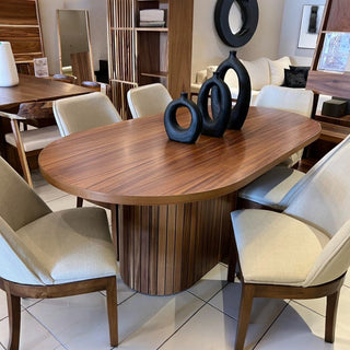 Mesa de Comedor Oval 6P