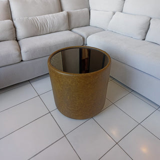 Mesa lateral Monet Alta Piel Olivo