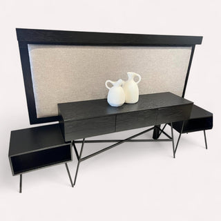 Récamara Velvet On 4 Piezas Chapa Encicno Chocolate