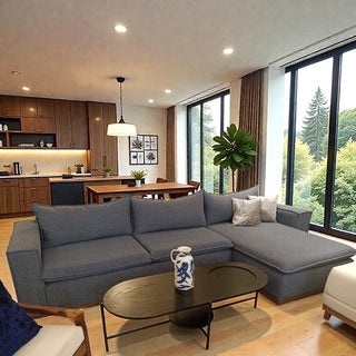 Sala Seccional Paulette 2 Pzas Pata Zoclo