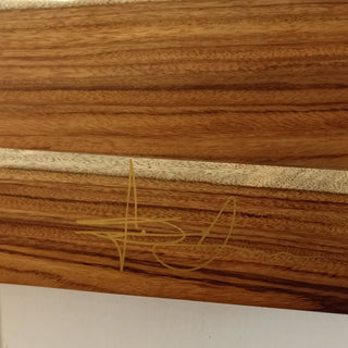 Cuadro Última Cena Lienzo en Oro